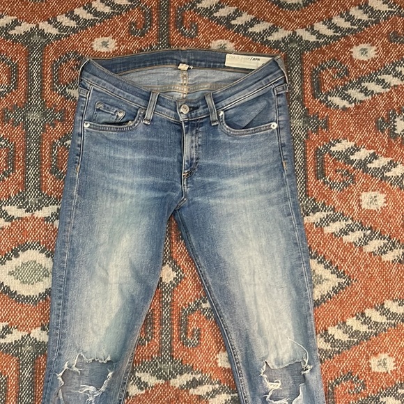 Rag & Bone Mid Rise Capri in Murray size 26 - Picture 4 of 9